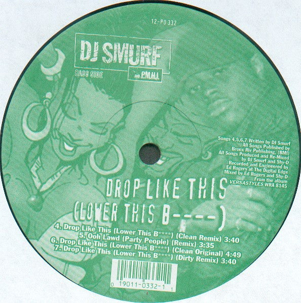 Master Release: Malice / Drop Like This (Lower This B----) by DJ Smurf (2)