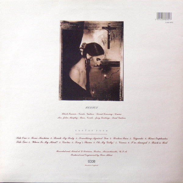 Release: Surfer Rosa-Vinyl-UK-1988-CAD 803-371355