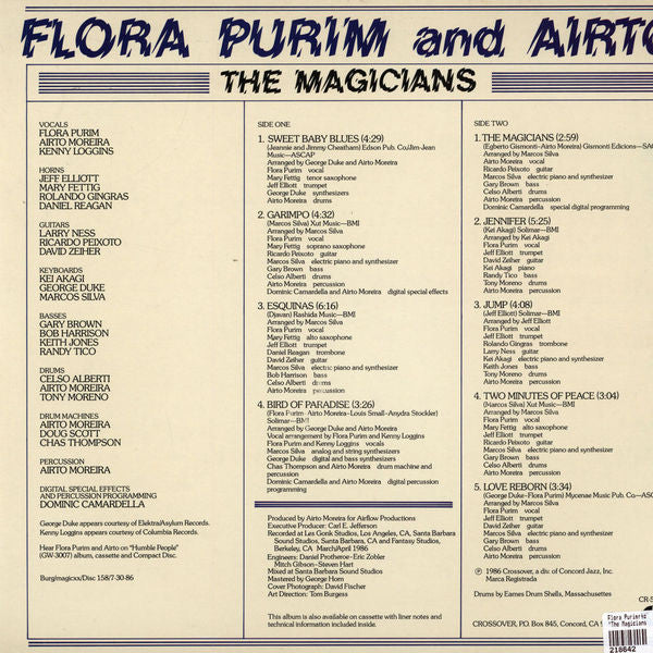 Master Release: The Magicians by Flora Purim