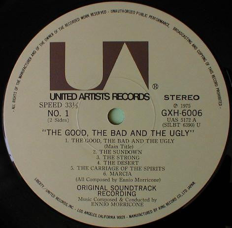続夕陽のガンマン = The Good, The Bad And The Ugly (Original Motion Picture Soundtrack)