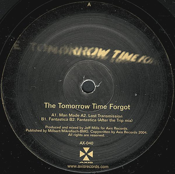 Master Release: The Tomorrow Time Forgot by Jeff Mills