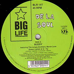 Release: The Magic Number / Buddy-Vinyl-UK-1989-BLR 14 T, BLR 14T-103067