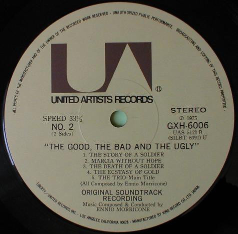 続夕陽のガンマン = The Good, The Bad And The Ugly (Original Motion Picture Soundtrack)