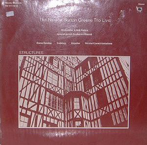 Master Release: Structures by Narada Burton Greene Trio