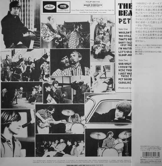 Release: Pet Sounds-Vinyl-Japan-2004-TOJP-60116, T-2458-401129