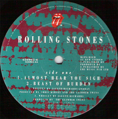 Release: Almost Hear You Sigh-Vinyl-UK-1990-656065 6, 656065-6-387987