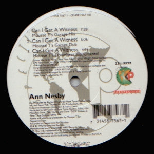 Master Release: Can I Get A Witness by Ann Nesby