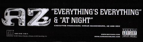 Master Release: Everything’s Everything by AZ
