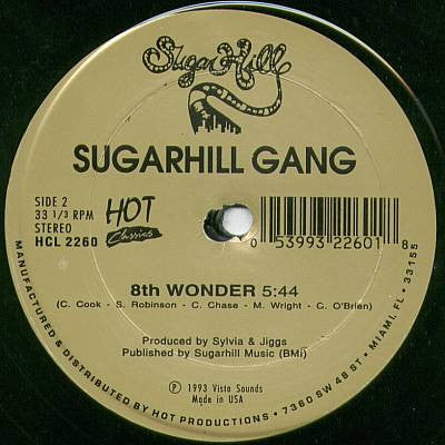 Master Release: Rappers Delight / 8th Wonder by Sugarhill Gang