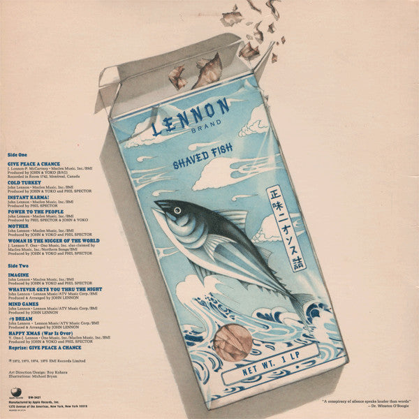 Release: Shaved Fish-Vinyl-US-1975-SW-3421-770221