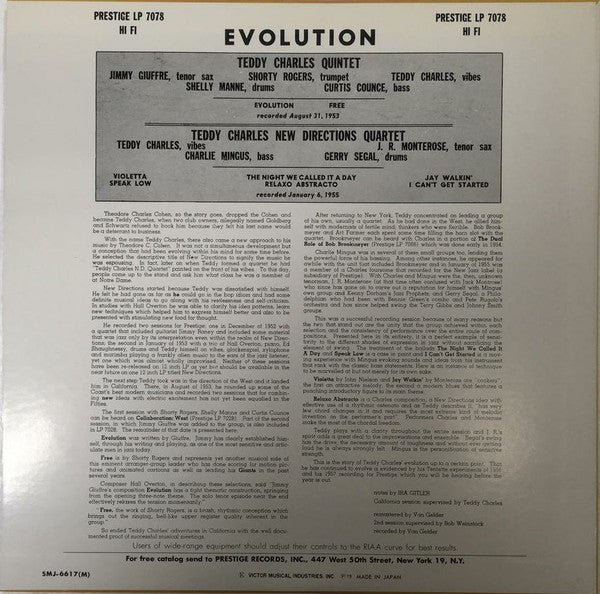 Master Release: Evolution by Teddy Charles