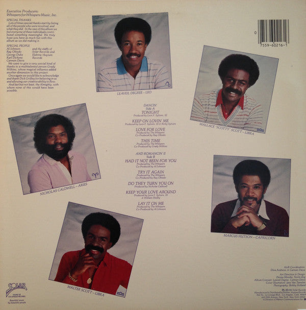 Release: Love For Love-Vinyl-US-1983-60216, 9 60216-1-8368233