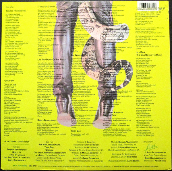Release: Constrictor-Vinyl-US-1986-MCA-5761-1552167