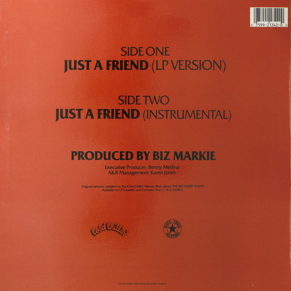 Release: Just A Friend-Vinyl-US-None-9-21342-0, 9 21342-0-6608088