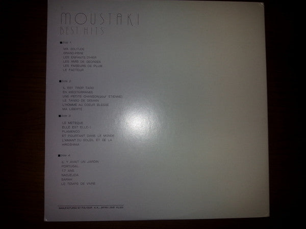 Master Release: Best Hits  by Georges Moustaki