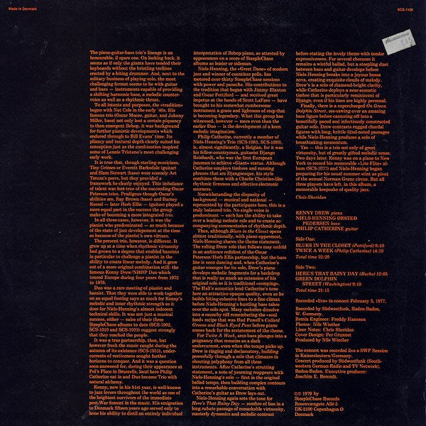 Release: In Concert-Vinyl-Denmark-1979-SCS 1106-4803459