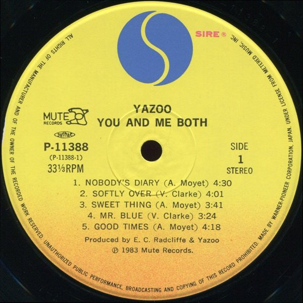 Release: You And Me Both-Vinyl-Japan-1983-P-11388, P-11388-3636235