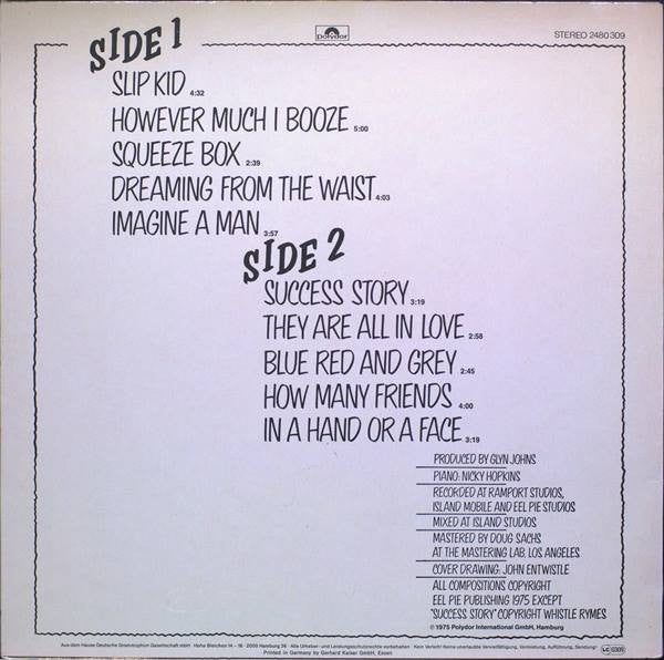 Release: The Who By Numbers-Vinyl-Germany-None-2480 309-3323434