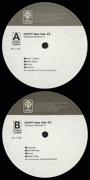 Outfit: Bass Solo 2½