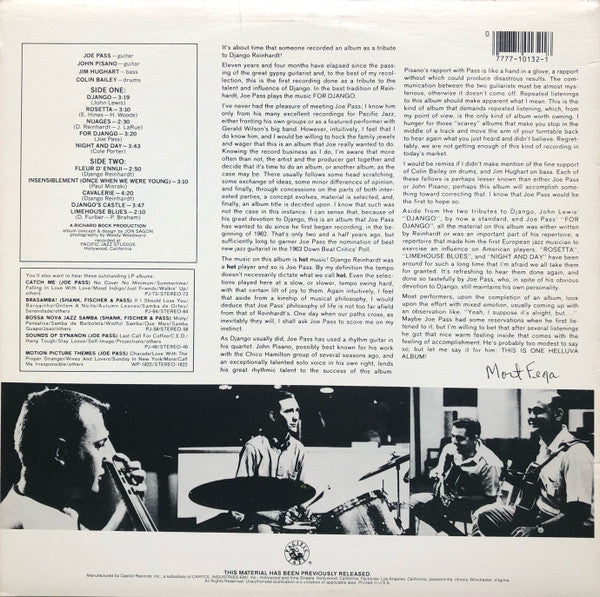 Release: For Django-Vinyl-US-None-LN-10132-4472339