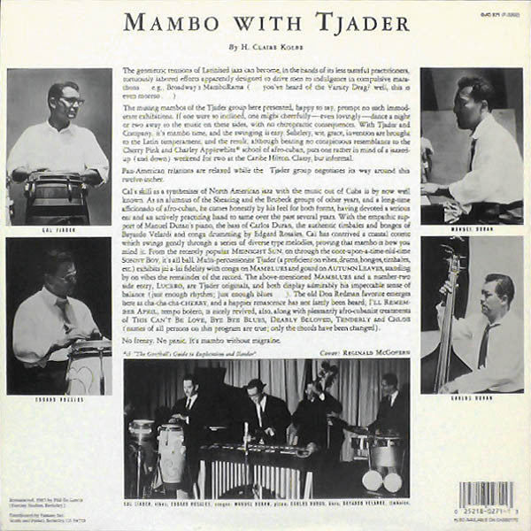 Master Release: Mambo With Tjader by Cal Tjader's Modern Mambo Quintet