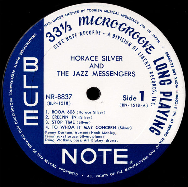 Horace Silver And The Jazz Messengers