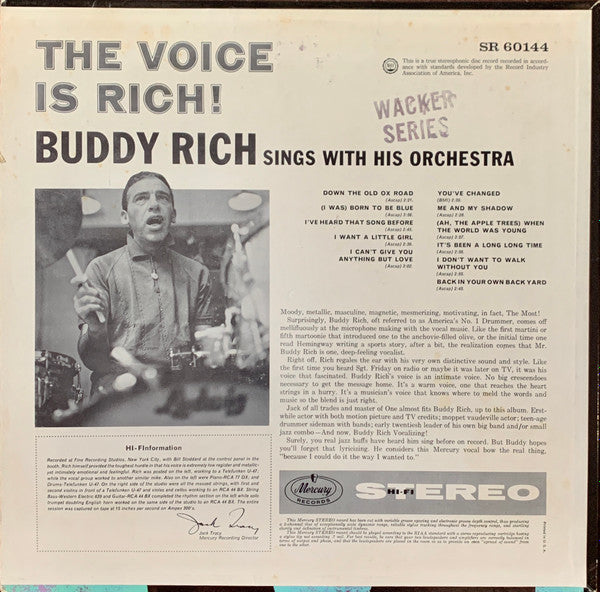 Release: The Voice Is Rich-Vinyl-US-1959-SR 60144-6067594