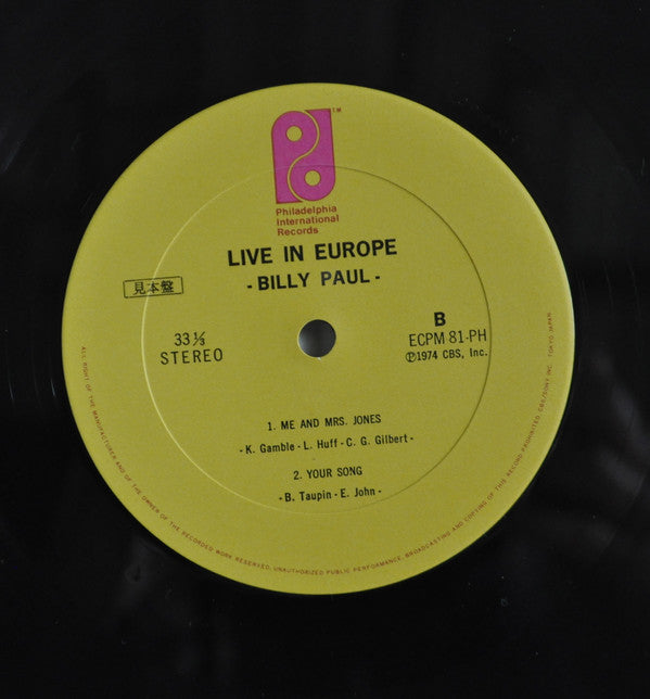 Live In Europe
