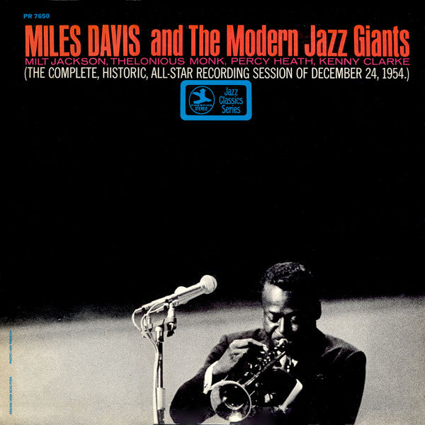 Release: Miles Davis And The Modern Jazz Giants-Vinyl-US-1969-PR 7650, PRST 7650-7652609