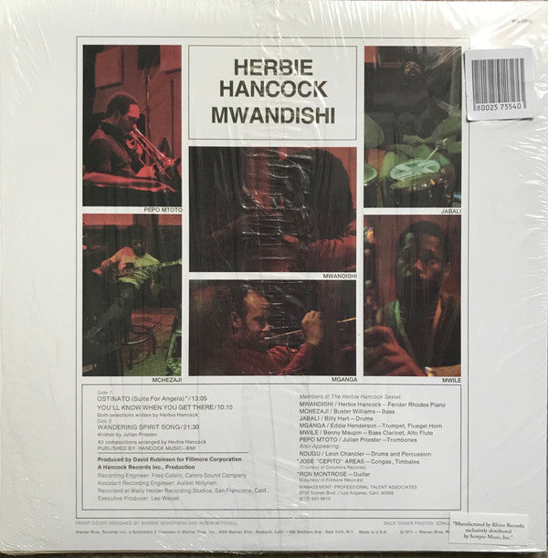 Master Release: Mwandishi by Herbie Hancock