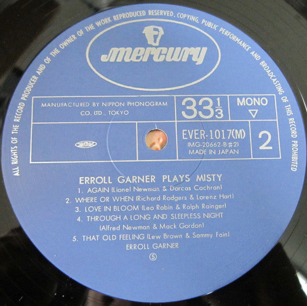 Erroll Garner Plays Misty