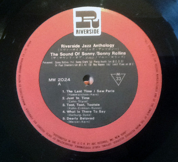 Release: The Sound Of Sonny-Vinyl-Japan-None-MW 2024-5964142