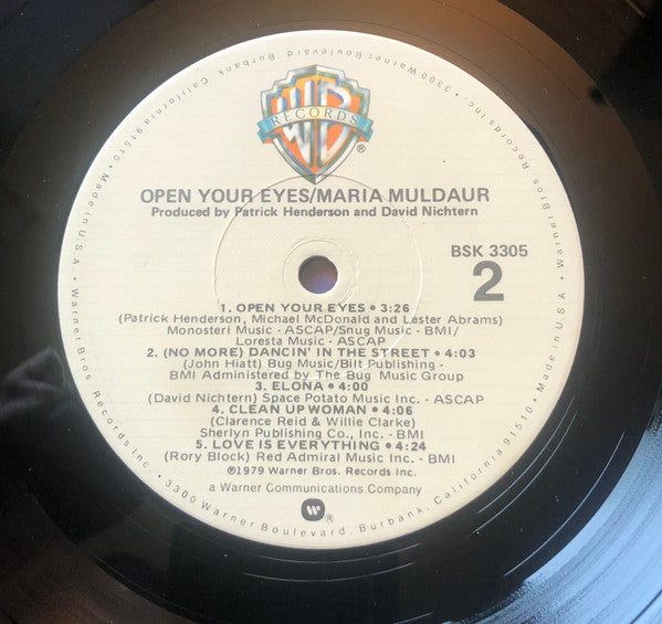 Release: Open Your Eyes-Vinyl-US-1979-BSK-3305, BSK 3305-1757028