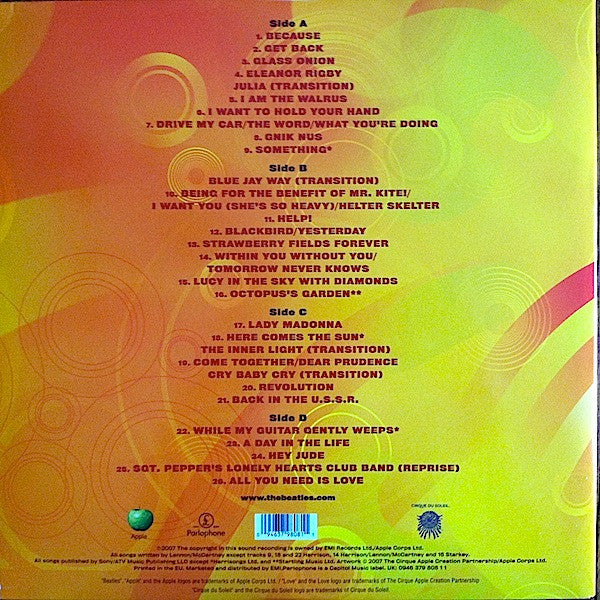 Master Release: Love by The Beatles