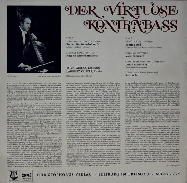 Master Release: Il Contrabbasso Virtuoso by Yoan Goilav