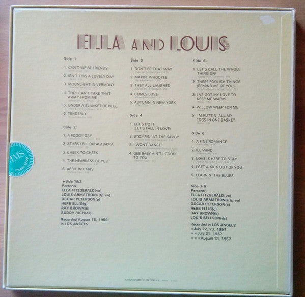 Master Release: Ella And Louis by Ella Fitzgerald