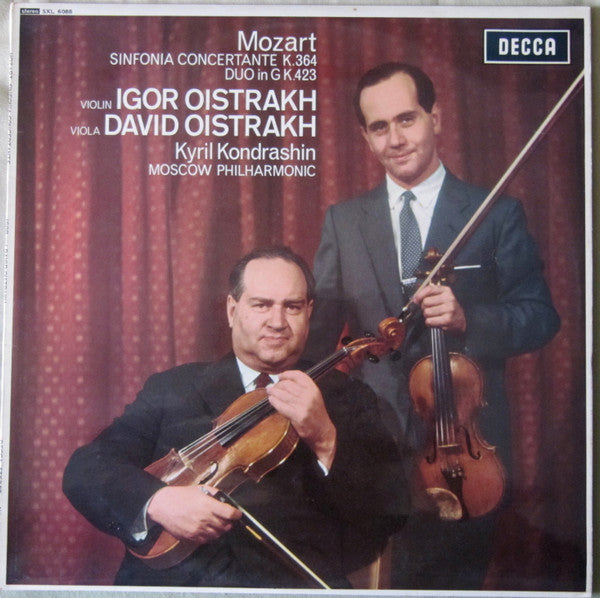 Master Release: Duo in G Major K423 / Sinfonia Concertante K364 by Wolfgang Amadeus Mozart