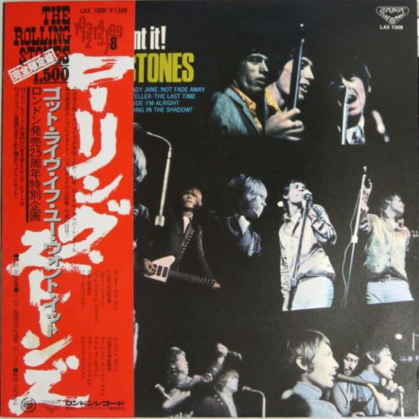 Release: Got Live If You Want It!-Vinyl-Japan-1976-LAX 1008-4933174