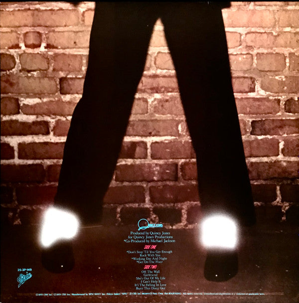 Release: Off The Wall-Vinyl-Japan-1979-25·3P-149-7626315