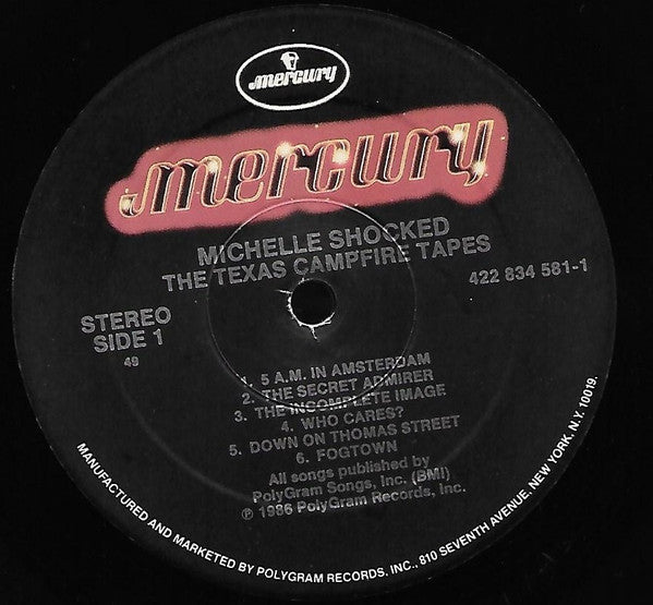 Master Release: The Texas Campfire Tapes by Michelle Shocked