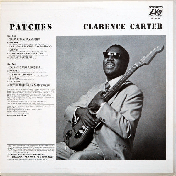 Master Release: Patches by Clarence Carter