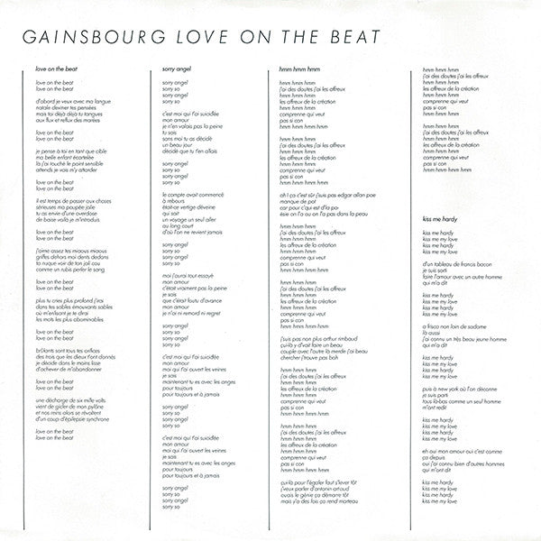 Love On The Beat