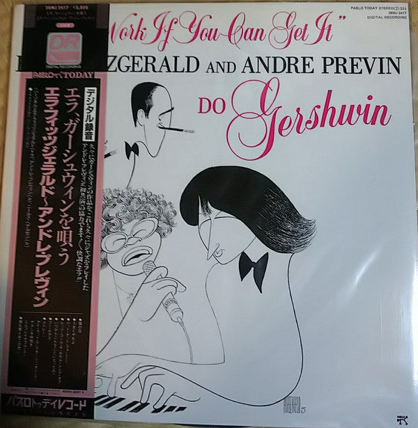 Release: Nice Work If You Can Get It - Ella Fitzgerald And Andre Previn Do Gershwin-Vinyl-Japan-1984-28MJ 3417-7831595