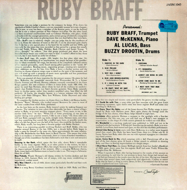Release: Ruby Braff-Vinyl-UK-None-JASM 1043-6618302