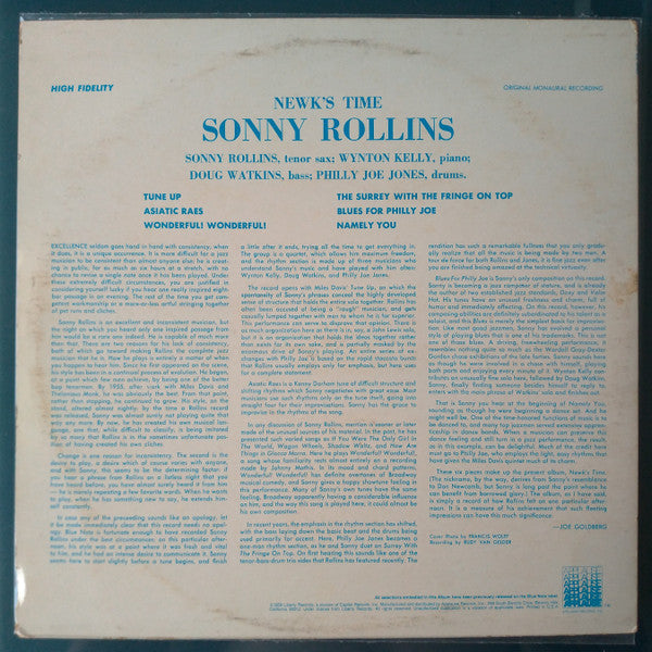Release: Newk's Time-Vinyl-US-1981-APBL 2320-5105780