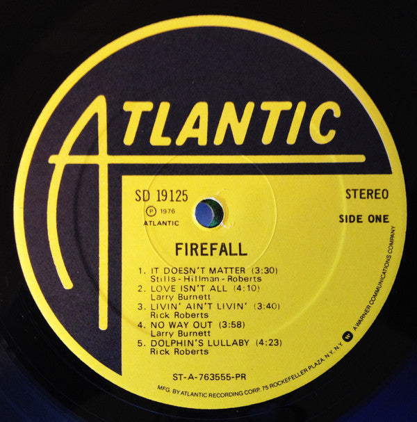 Release: Firefall-Vinyl-US-1977-SD 19125-7660305