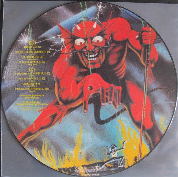 Release: The Number Of The Beast-Vinyl-UK-1982-EMCP 3400-2533287