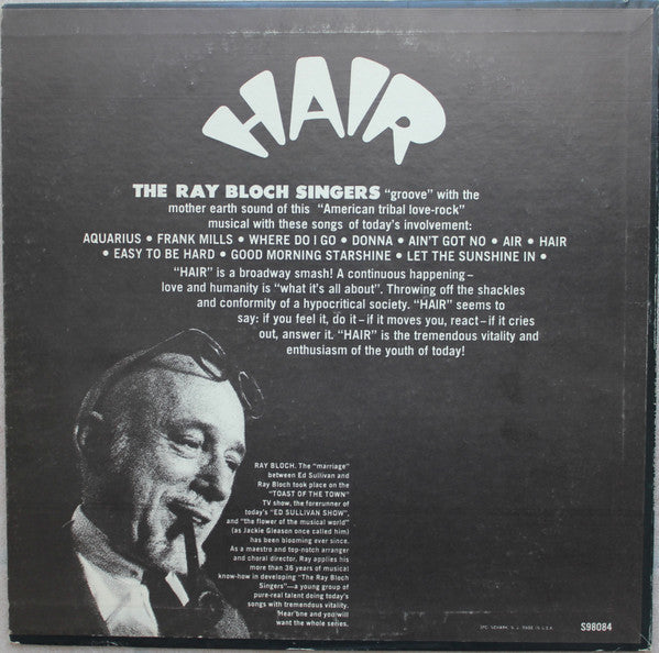 Release: Hair - All The Hits From The Broadway Musical-Vinyl-US-1969-S98084-2443968