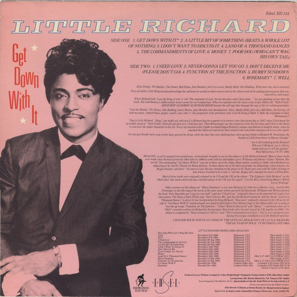 Master Release: Get Down With It by Little Richard