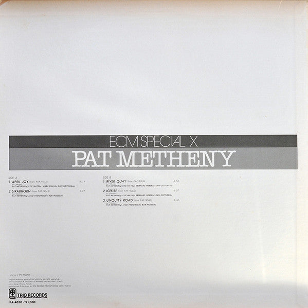 Master Release: ECM Special X Pat Metheny by Pat Metheny